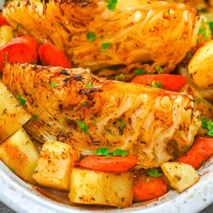 Braised Cabbage and Vegetables