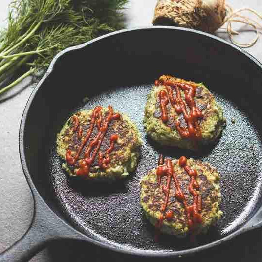 Celeriac & Kohlrabi Rosti