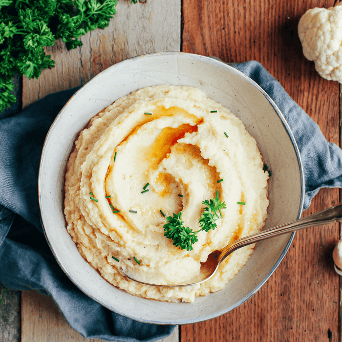 Creamy Celeriac & Cauliflower Puree