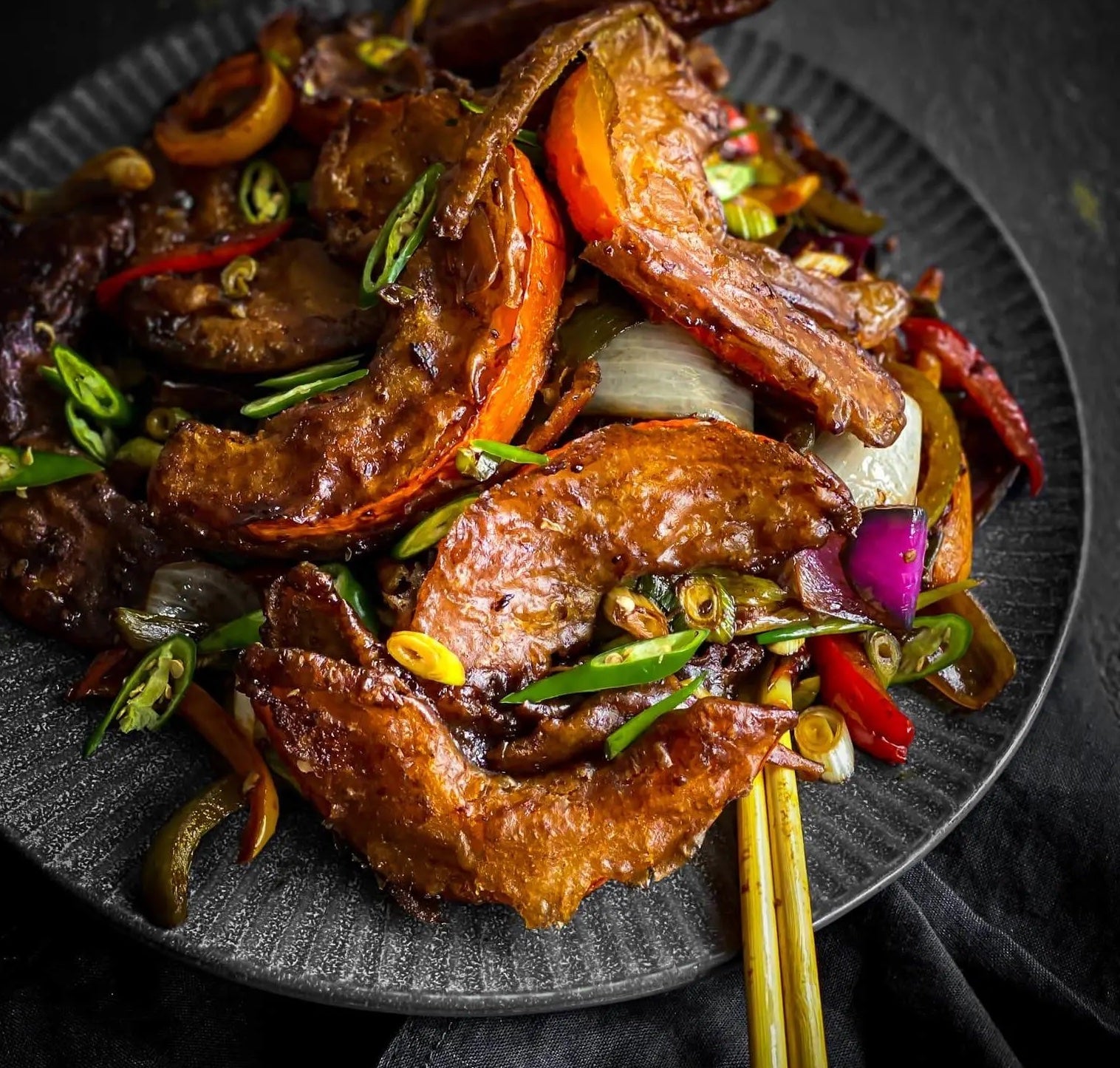Crispy Chilli Pumpkin