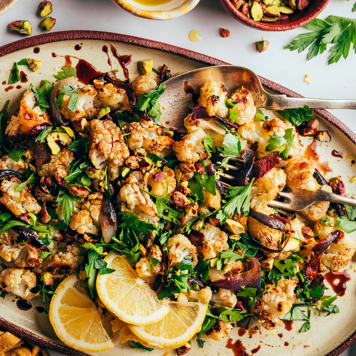 Vibrant Roasted Cauliflower Salad