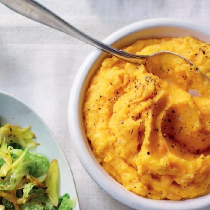 Carrot, Swede and Potato puree
