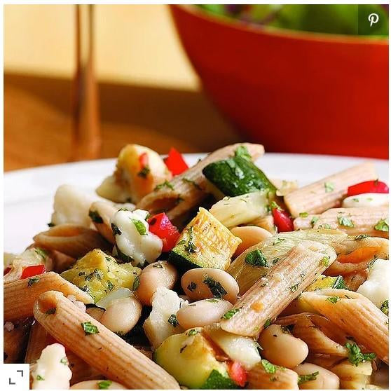 Zucchini, Fennel & White Bean Pasta