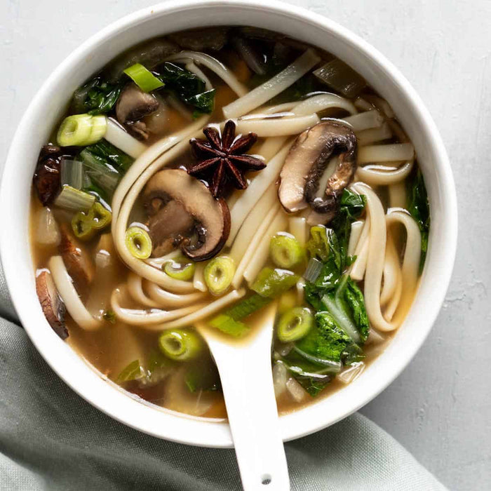 Simple Bok Choy Soup With Noodles