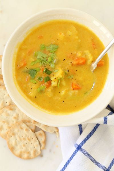 Turmeric Cauliflower Chowder