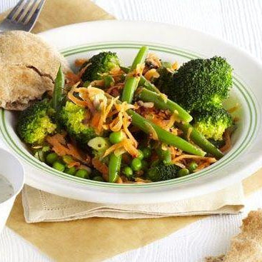 Indian Bean, Broccoli & Carrot Salad