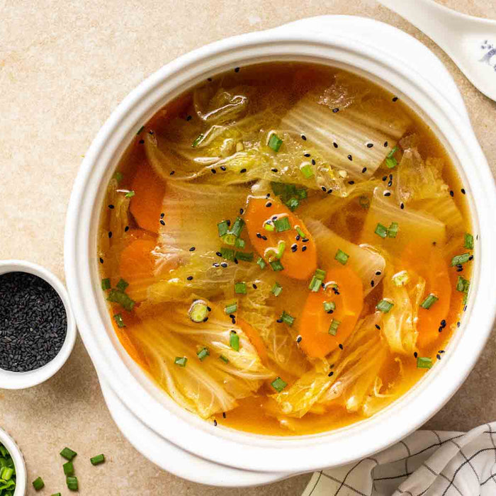 Chinese Napa Cabbage (Wombok) Soup