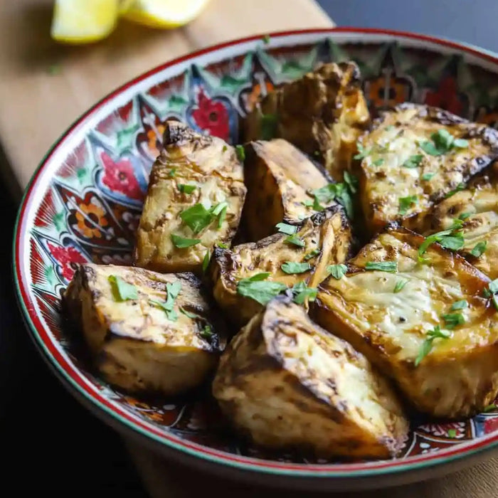 Roast Celeriac with Lemon (Oven or Air Fryer)