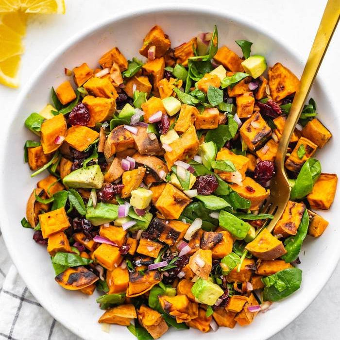 Roasted Sweet Potato Salad