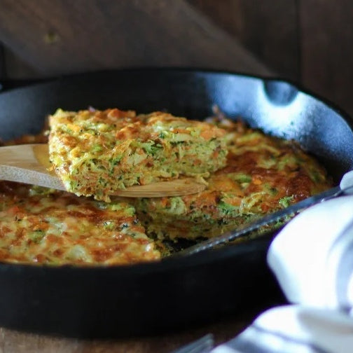 Sweet Potato, Parsnip and Broccoli Frittata
