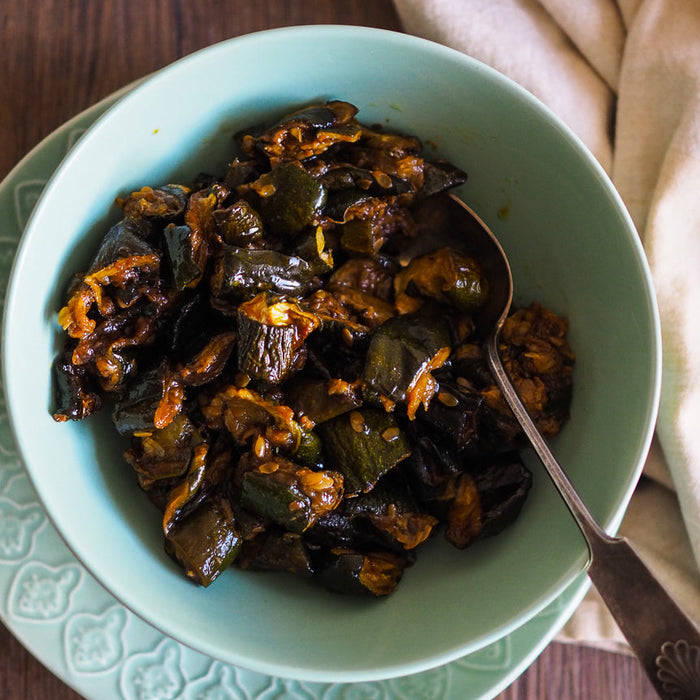 Roasted Zucchini Italian Style