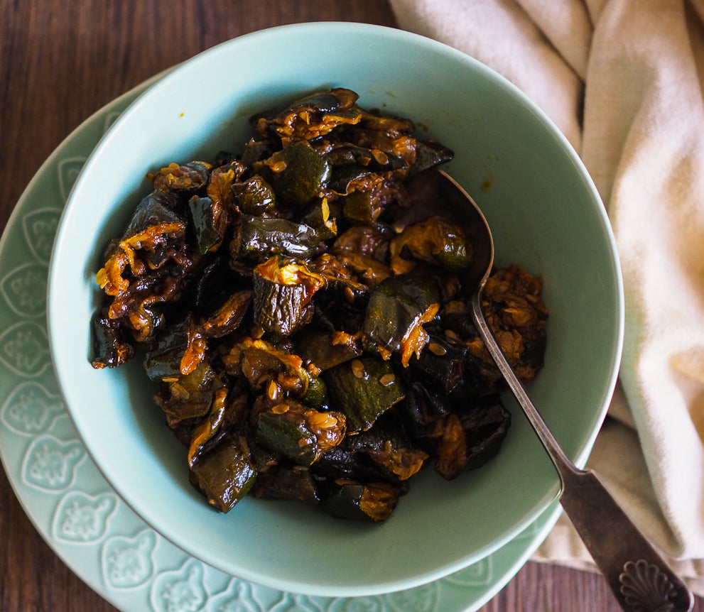 Roasted Zucchini Italian Style