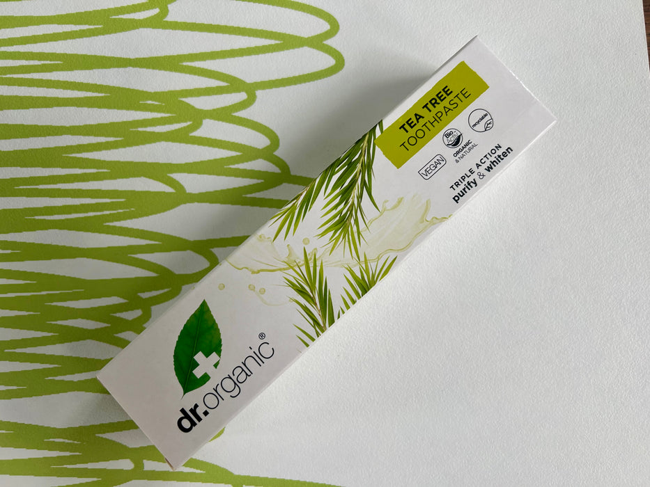 Dr Organic Tea Tree Toothpaste (100ml)