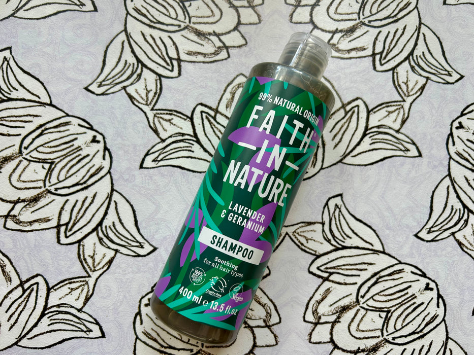 Faith in Nature Shampoo, Lavender & Geranium (400ml)