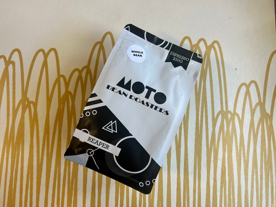 Moto Bean Coffee Whole Beans Reaper Dark Roast (250g)