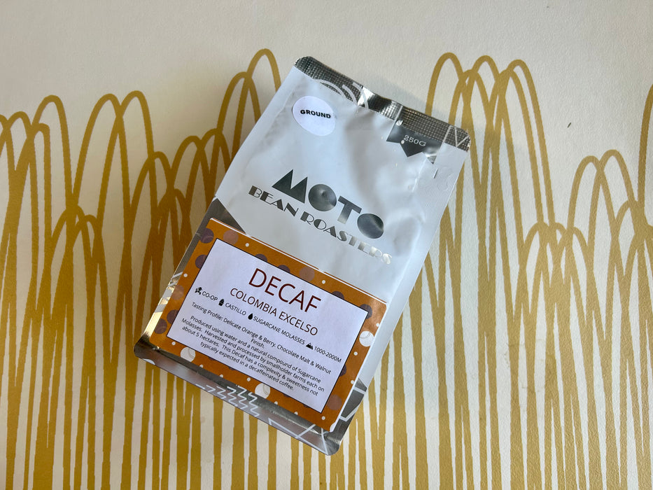 Moto Bean Coffee Decaf Ground (250g)
