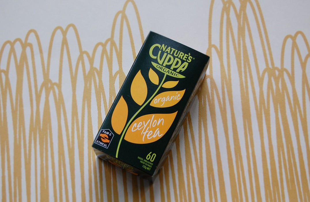 Ceylon Tea Bags, Natures Cuppa (60 bags)