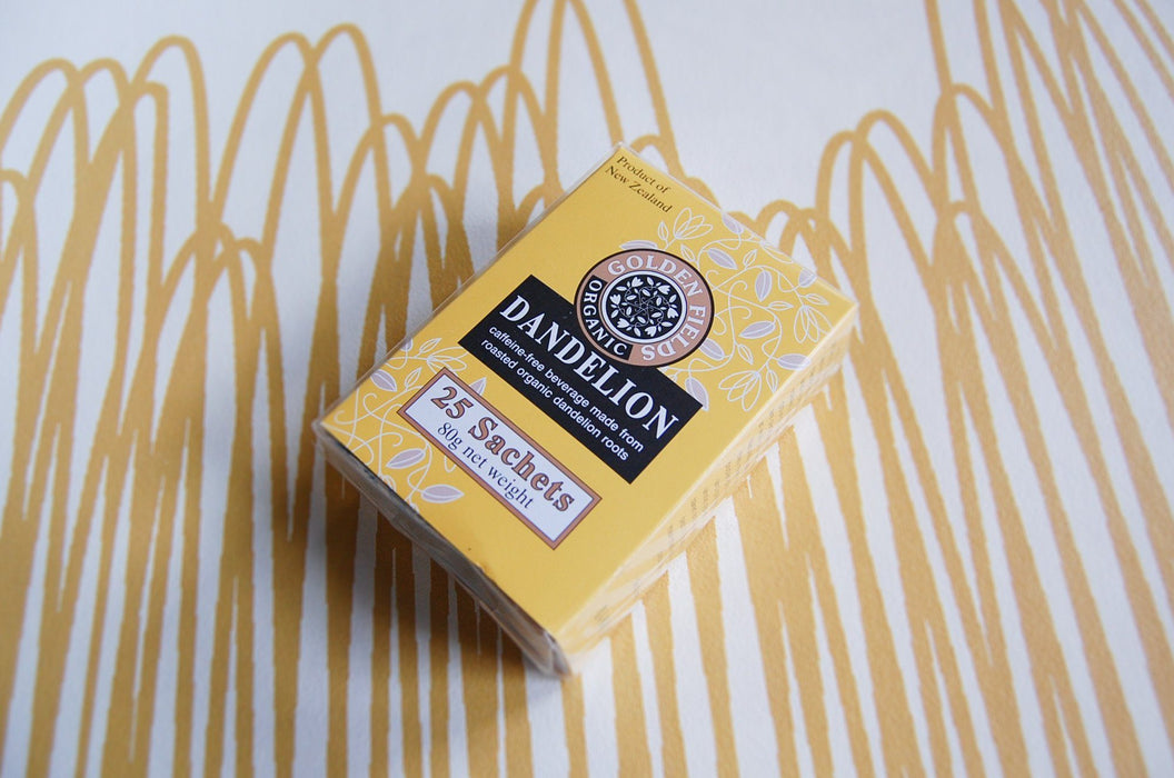 Dandelion Root Roasted Sachets, Golden Fields (25 sachets)
