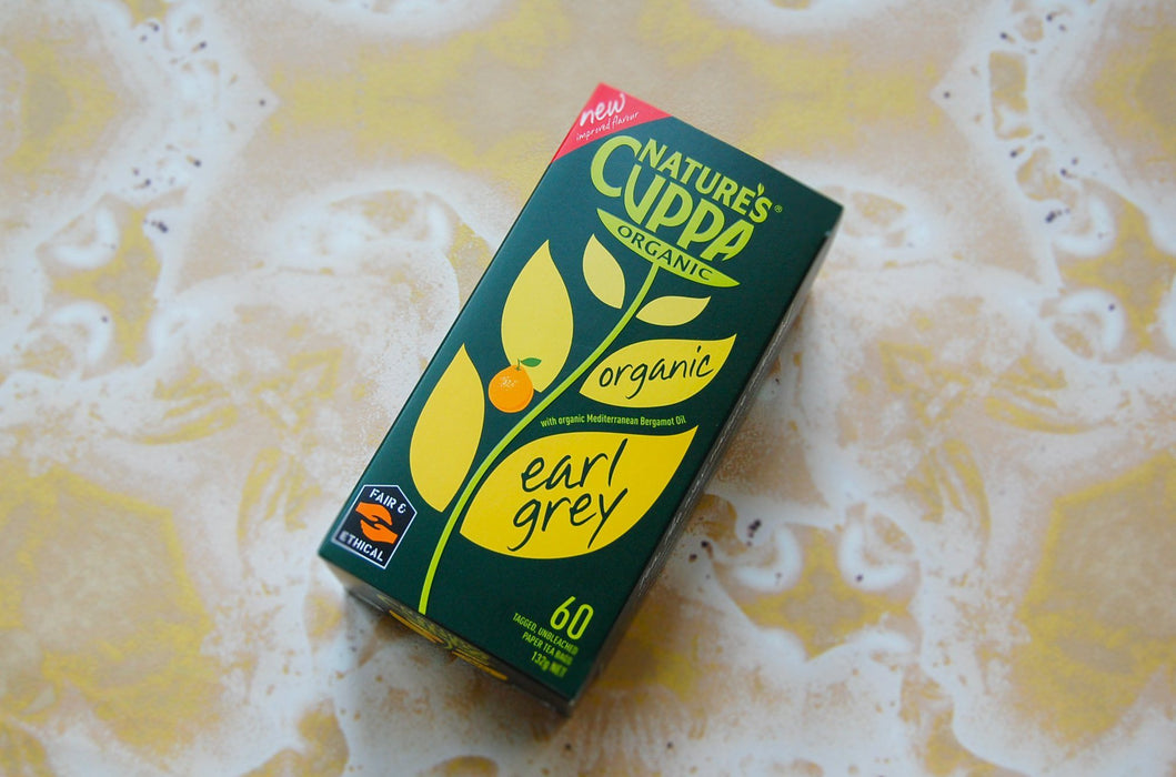 Earl Grey Tea Bags, Natures Cuppa (60s)