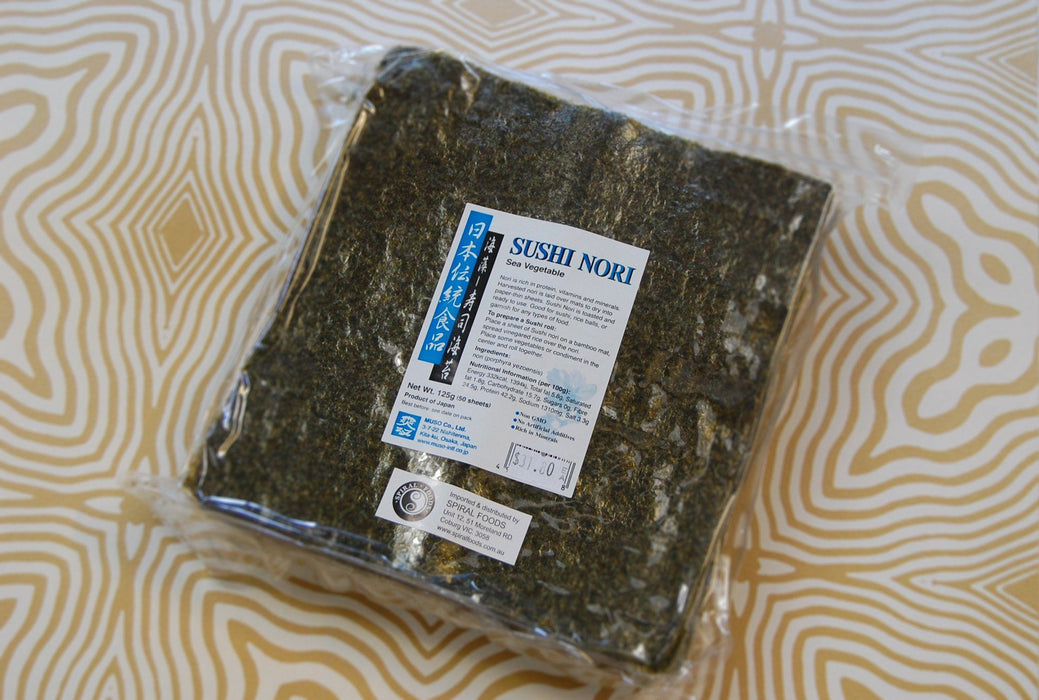 Sushi Nori Yaki Sheets, Spiral (50 sheets)