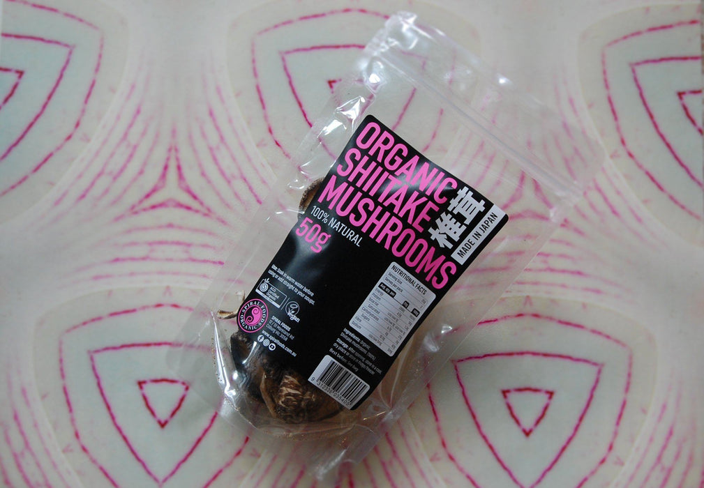 Shiitaki Mushrooms Dried, Spiral (50g)