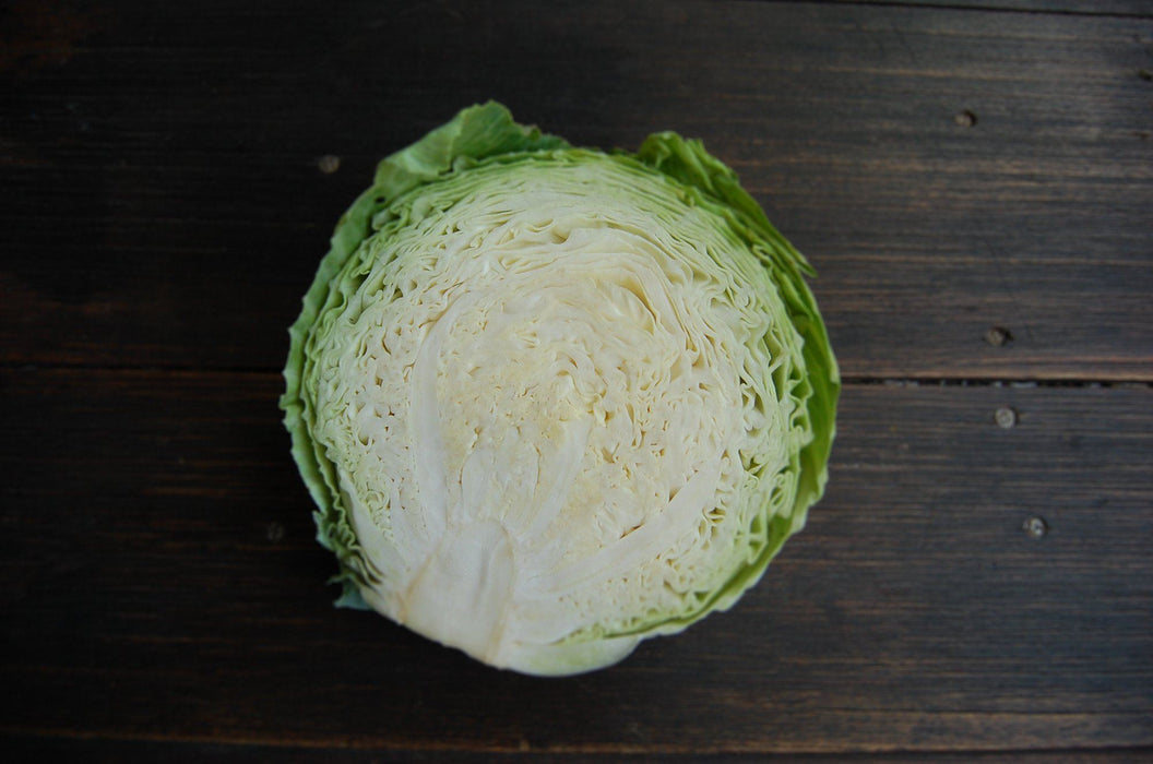 Cabbage, Green biodynamic (half)