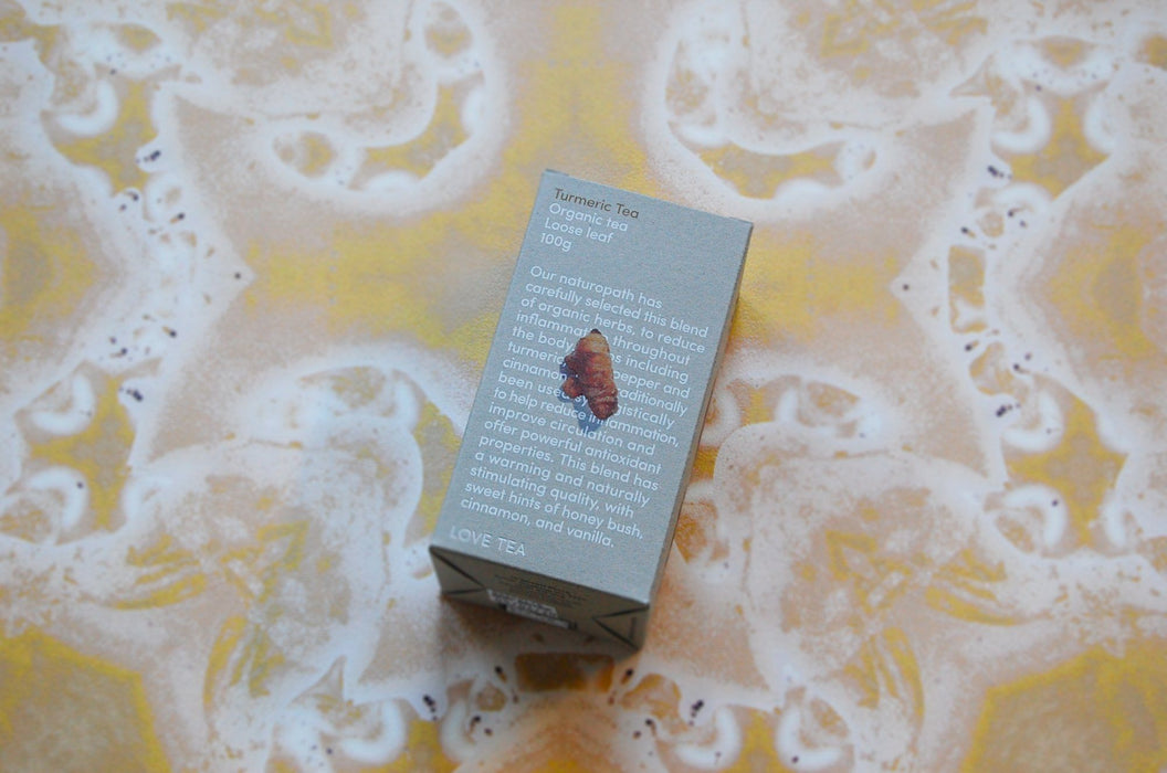 Turmeric Tea loose box, Love Tea (100g)