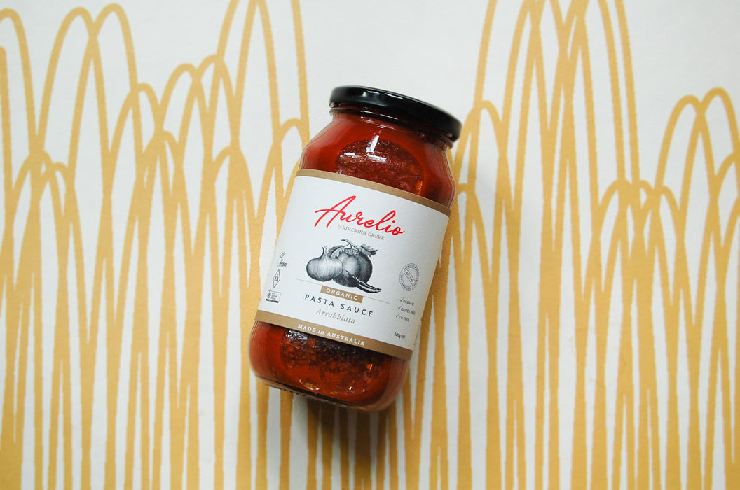 Pasta Sauce Arrabbiata, Aurelio (500g)