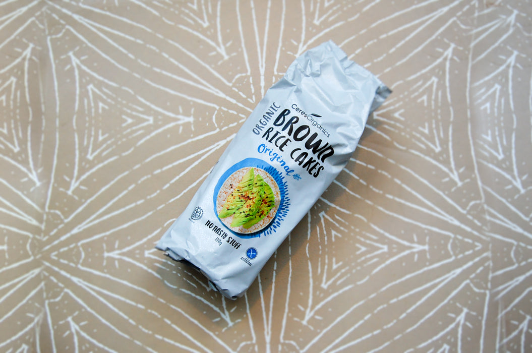 Brown Rice Cakes Original, Ceres (110g)