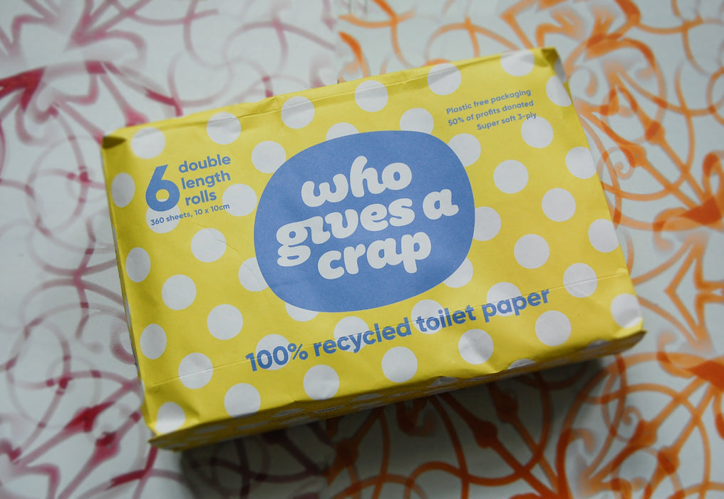 Toilet Paper, Who Gives A Crap (pack of 6)