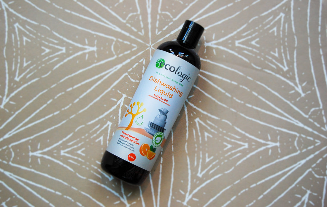 Ecologic Dishwashing Liquid Sweet Orange & Clementine (500ml)