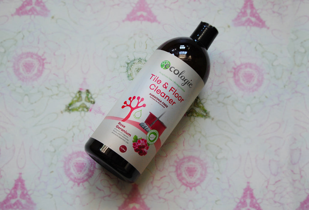 Ecologic Tile & Floor Cleaner Rose Geranium (1 litre)