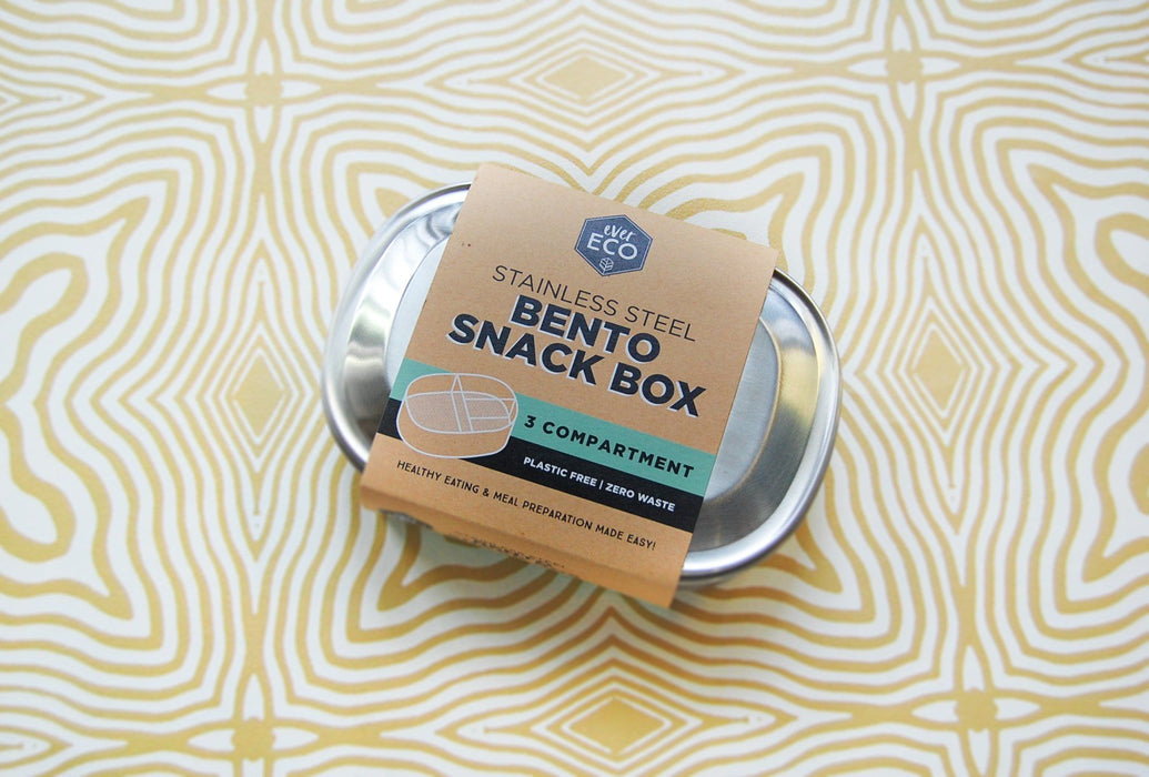Bento Snack Box Stainless Steel, Ever Eco