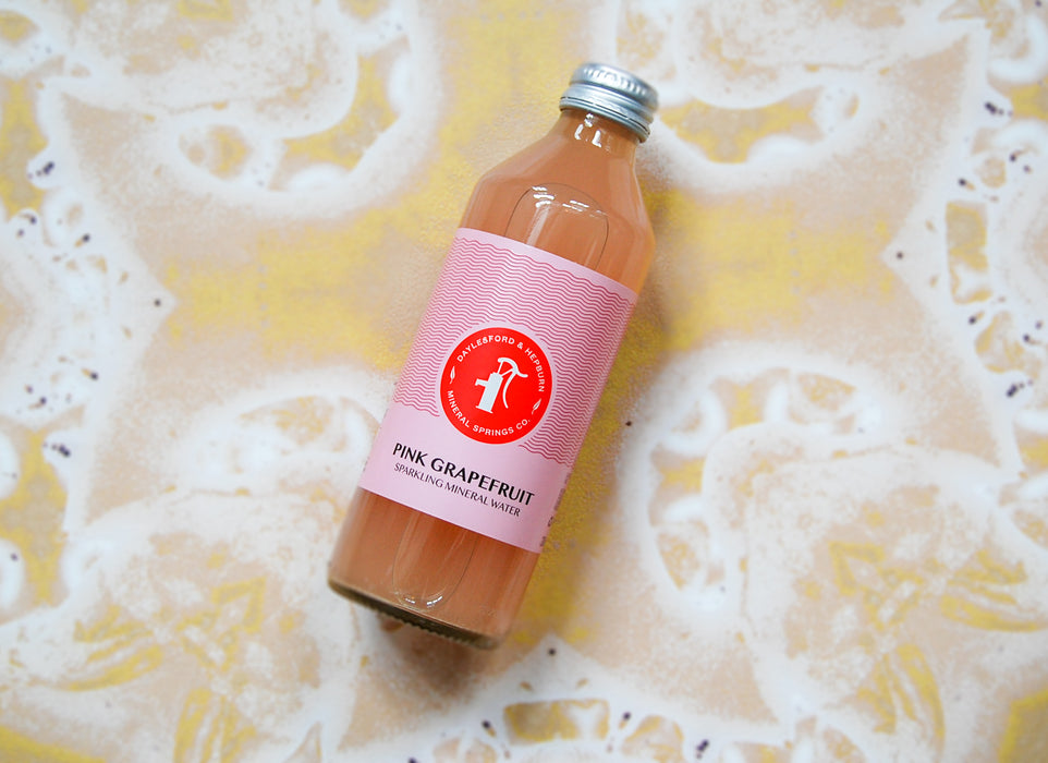 Sparkling Mineral Water Pink Grapefruit, Hepburn Springs (300ml)