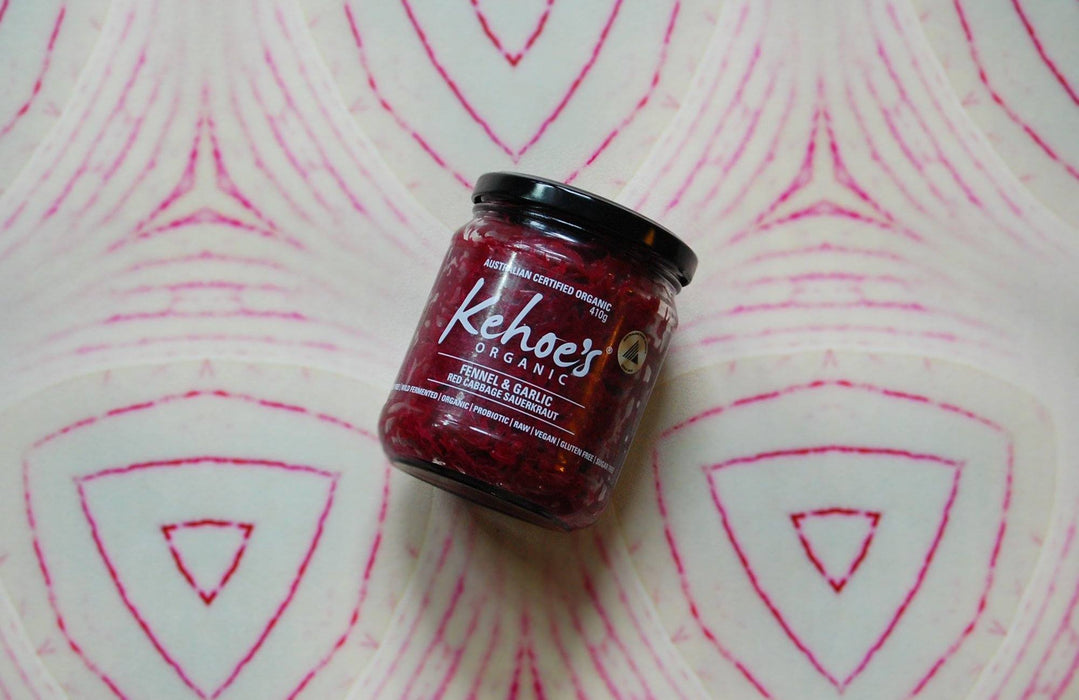 Sauerkraut Raw Fennel & Garlic, Kehoe's (410g)