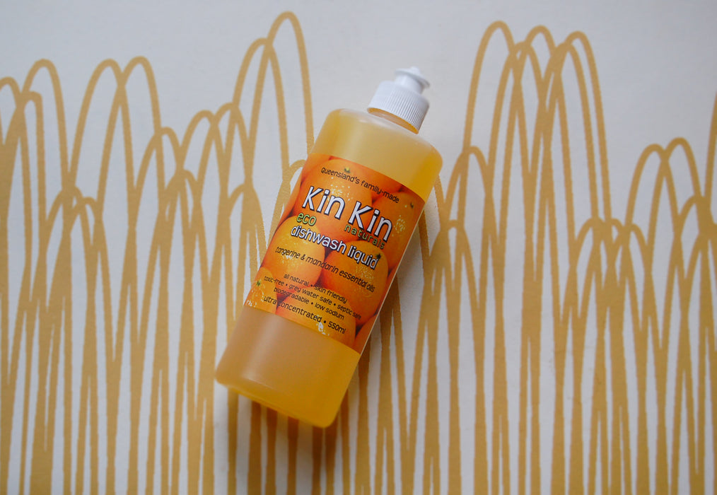 Kin Kin Dishwashing Liquid Tangerine & Mandarin (1050ml)