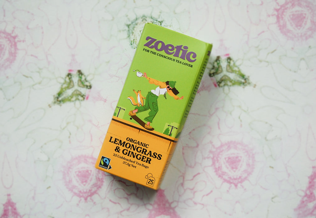 Lemongrass Teabags, Zoetic (25 bags)