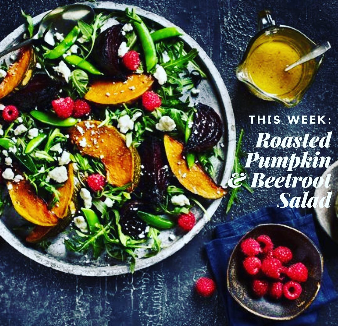 Roasted Pumpkin & Beetroot Salad