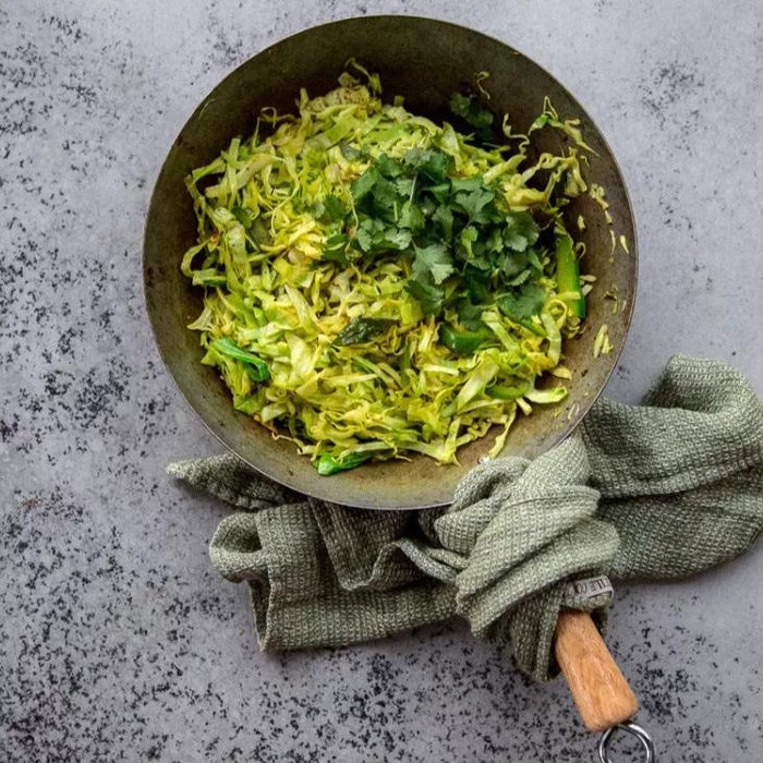 5 MINUTE KERALAN CABBAGE STIR FRY