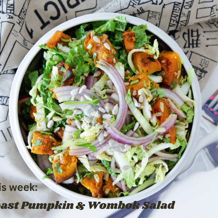 Roast Pumpkin & Wombok Salad