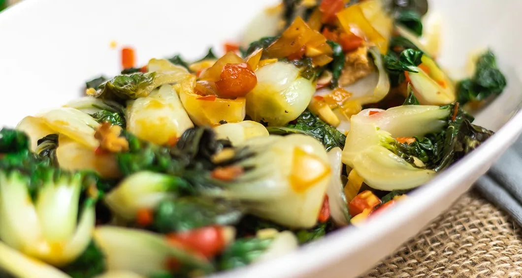 Baby Bok Choy Salad