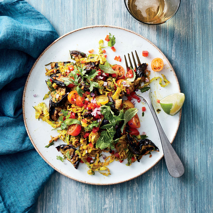 Jamaican Eggplant Mash-Up