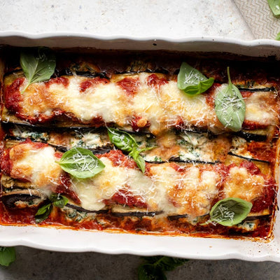 Eggplant Rollatini with Spinach & Ricotta