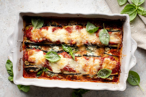 Eggplant Rollatini with Spinach & Ricotta