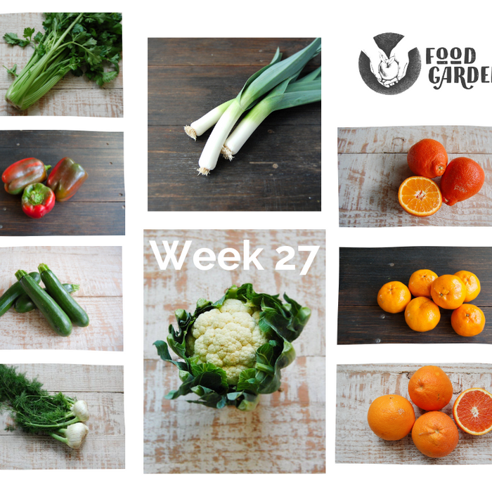 Week 27 - Kale, Celery, Cauliflower, Broccolini, Eggplant, Cucumber and Fennel