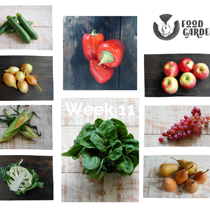 Week 11 - Beetroot, Sweet Corn, Capsicum, Cauliflower, Spinach, Tomato, Zucchini and Eggplant