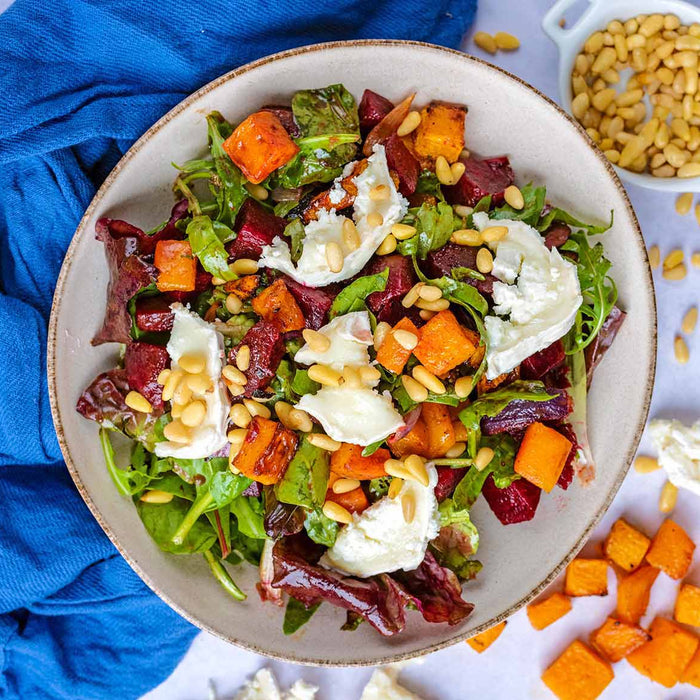 Goat's Cheese and Pumpkin Salad