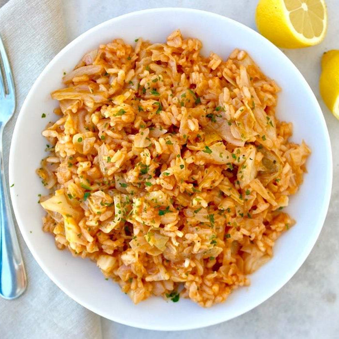 Lahanorizo - Greek Cabbage with Rice