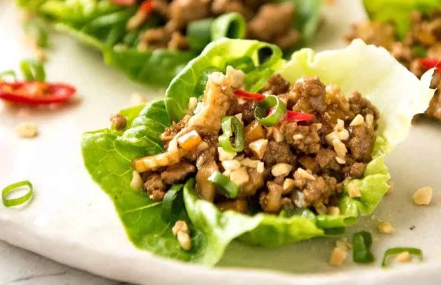 San Choy Bow (Chinese Lettuce Wraps)