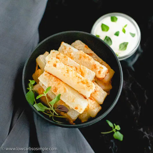 Parmesan-Dusted Daikon Fries